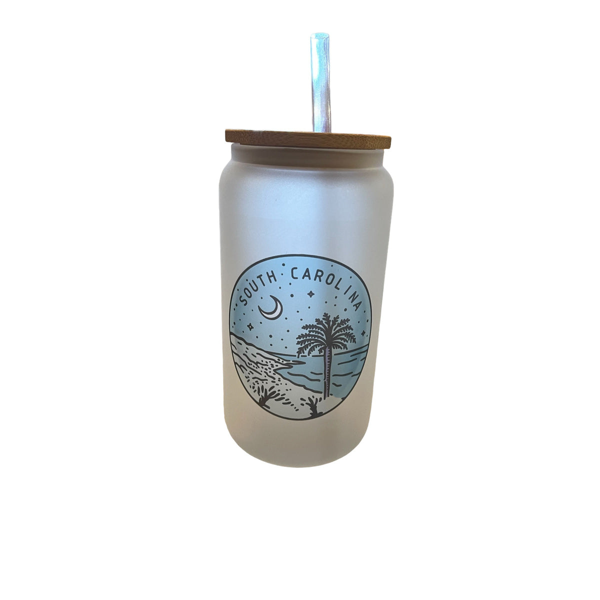 SC Frosted Glass Tumbler