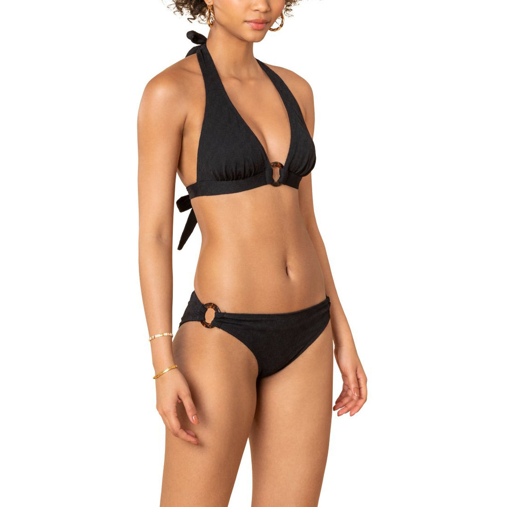 Tweed Texture Ring Bikini