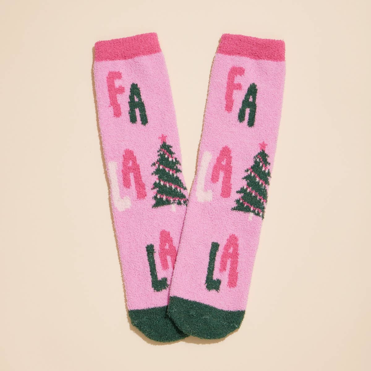 Christmas Fuzzy Socks Pack of 4