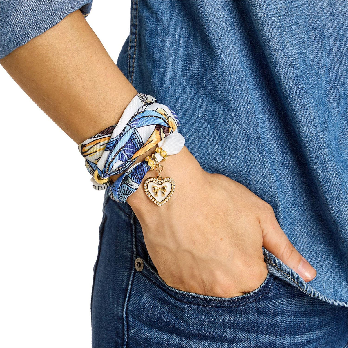 Tied to You Scarf Necklace