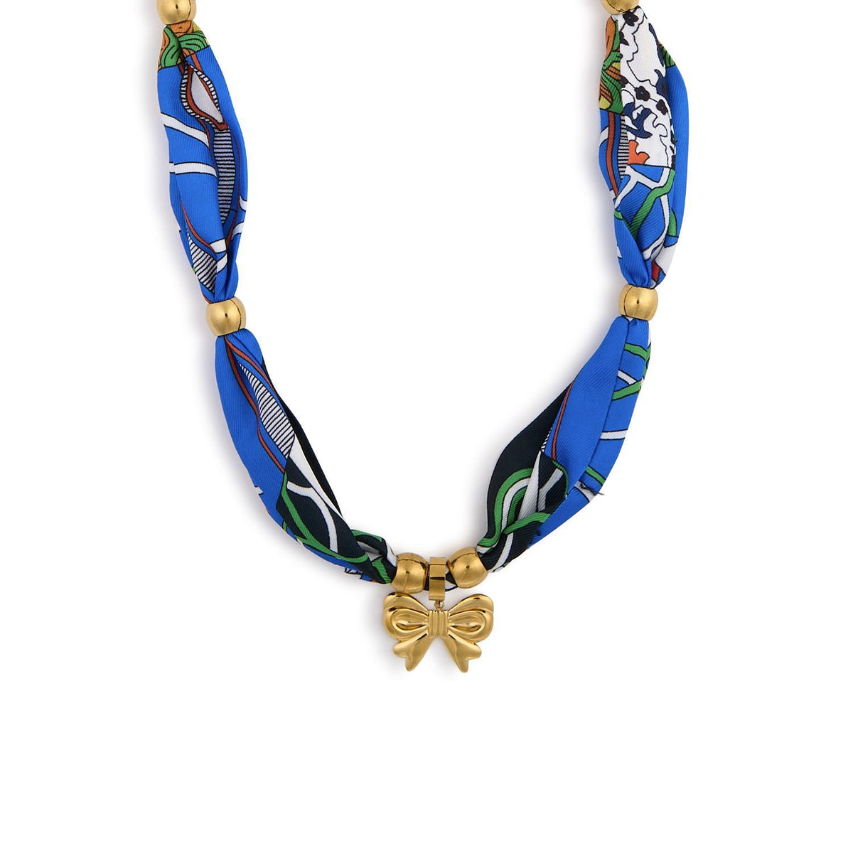 Tied with Love Adjustable Scarf Necklace