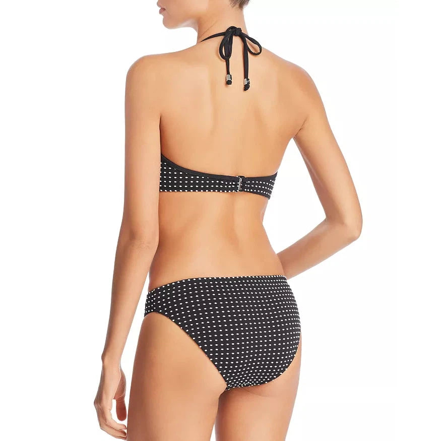 Graphic 2-Tone Bra Bikini Top