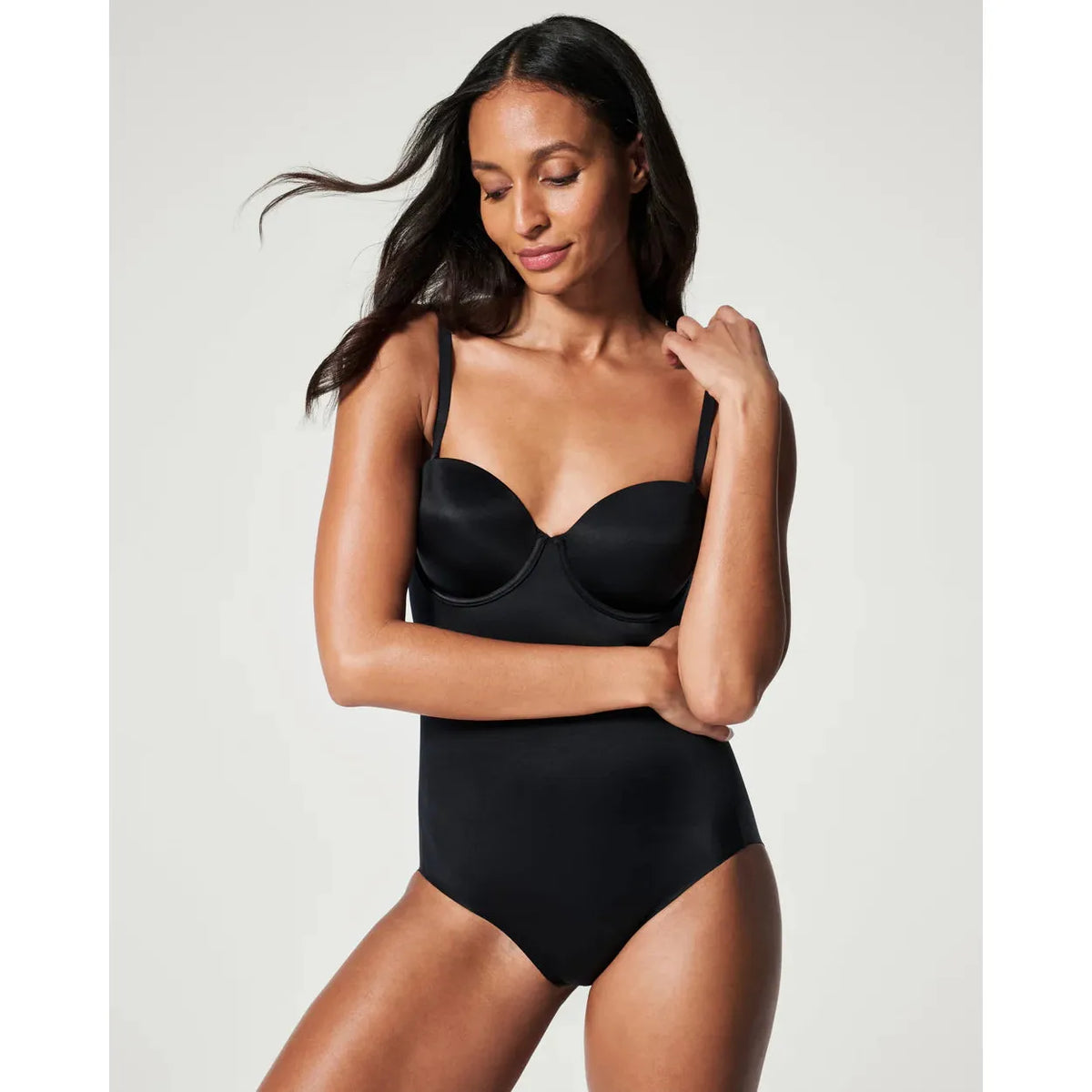 SPANXshape™ Suit Your Fancy Strapless Cupped Panty Bodysuit