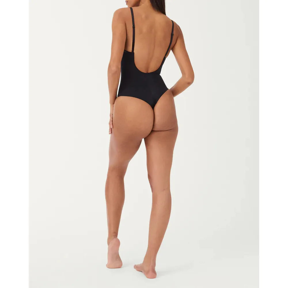 SPANXshape™ Suit Your Fancy Plunge Low Back Thong Bodysuit