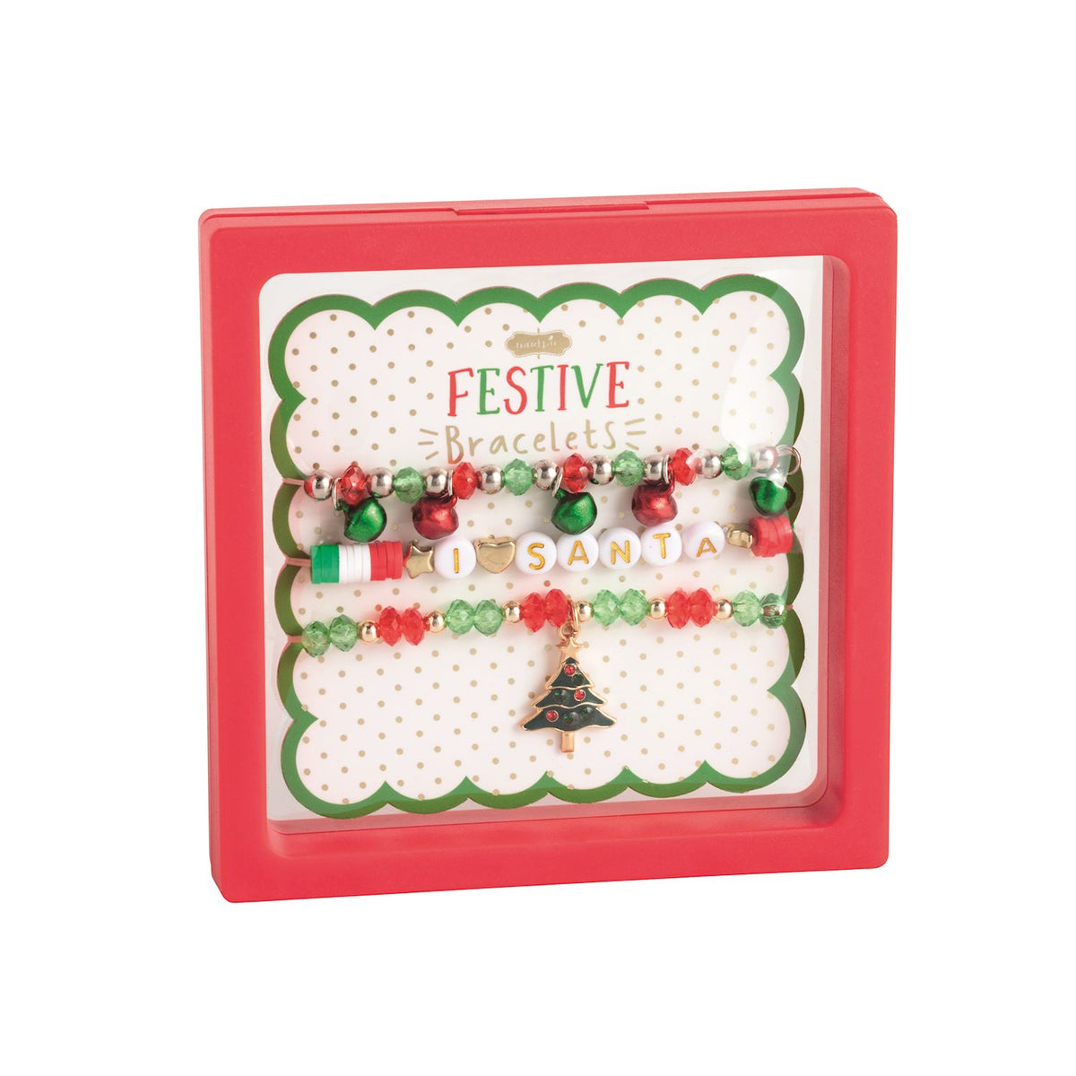 Holiday Beaded Bracelet Set