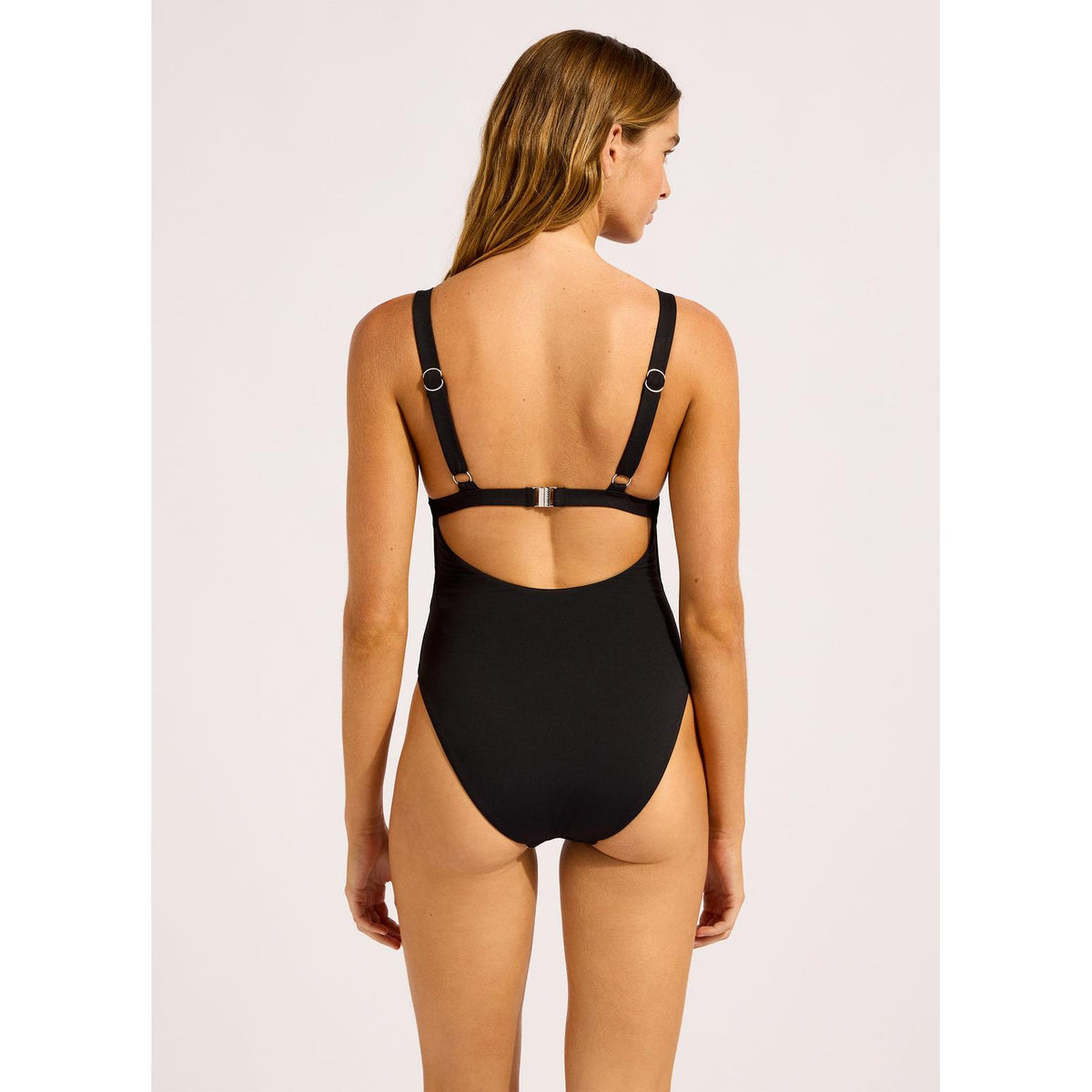 Seafolly Collective Square Neck One Piece Swimsuit