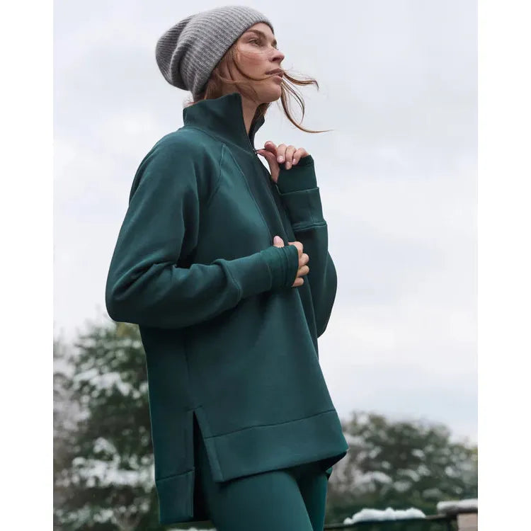 SPANX AirEssentials® Brushed Half Zip Tunic