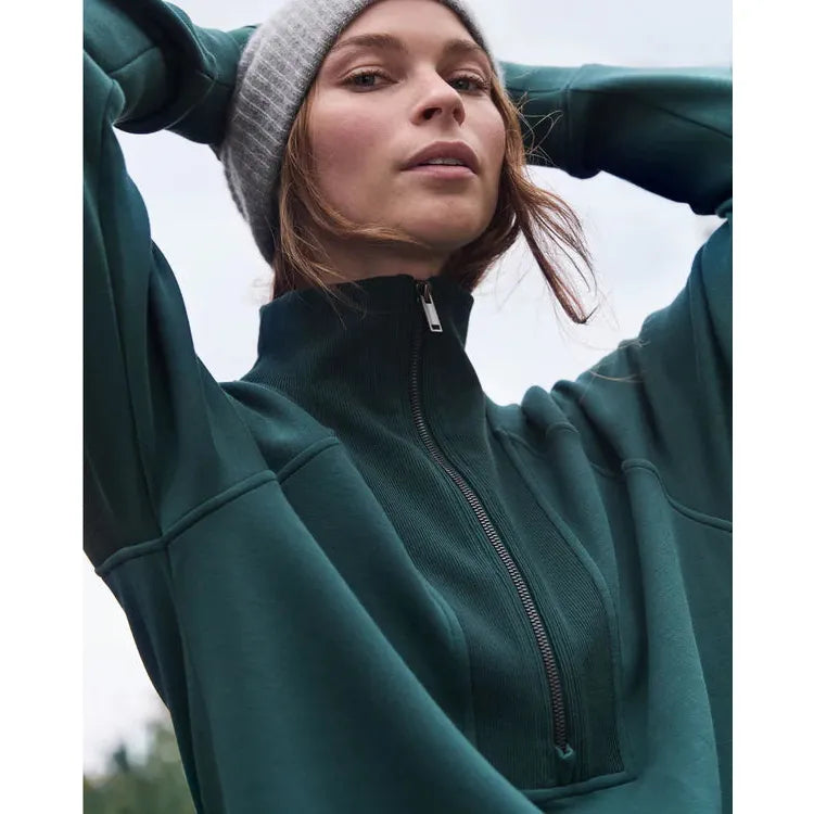 SPANX AirEssentials® Brushed Half Zip Tunic