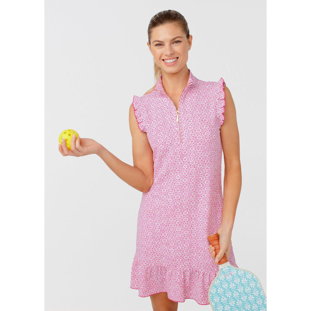 Sleeveless Ruffle Sport Dress