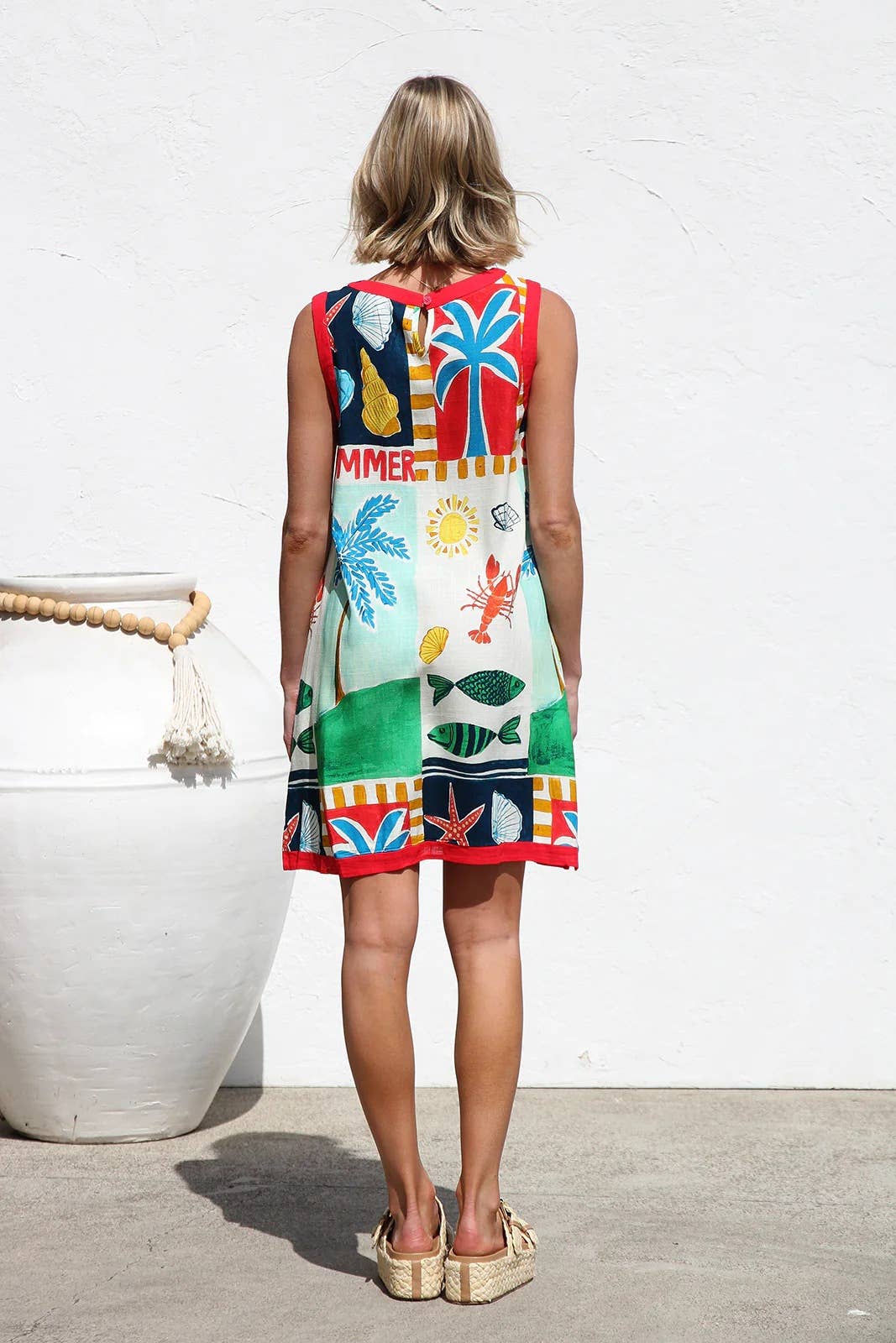 Summer Seaside Shift Dress