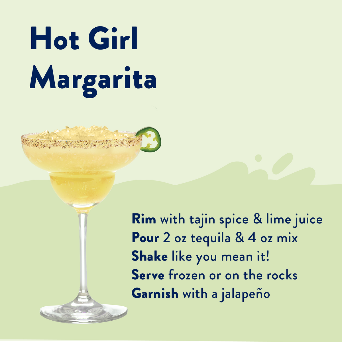 Natural Spicy Margarita - Mixer