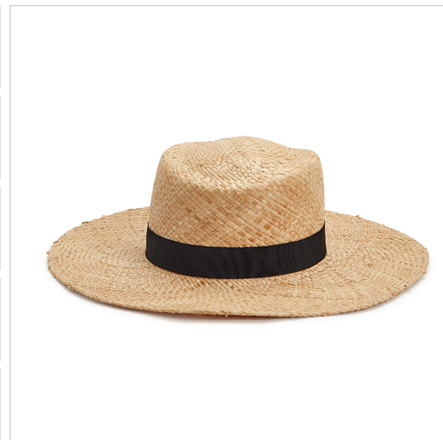 Natural Raffia Sun Hat