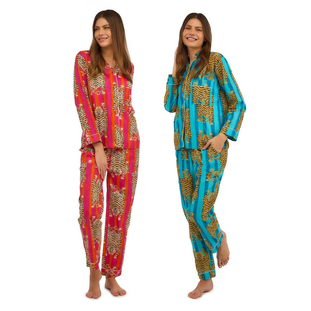 Cotton Printed Pajama Set