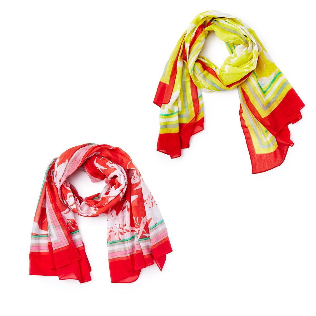 Blissful Brights Cotton Scarf
