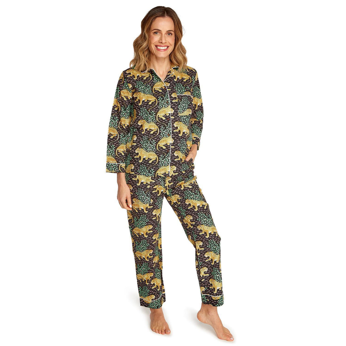 Cotton Printed Pajama Set