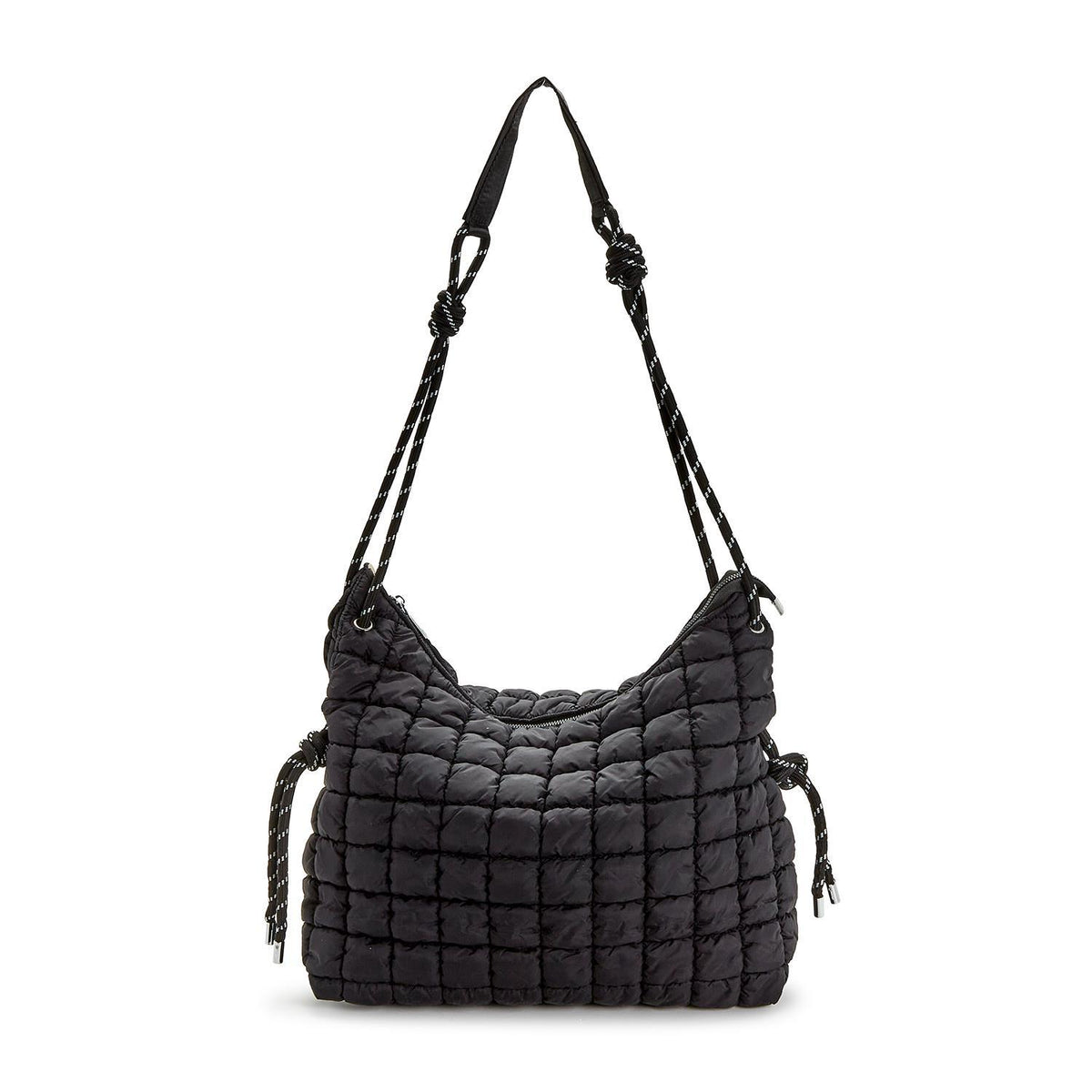 Quilted Adjustable Strap Tote Bag