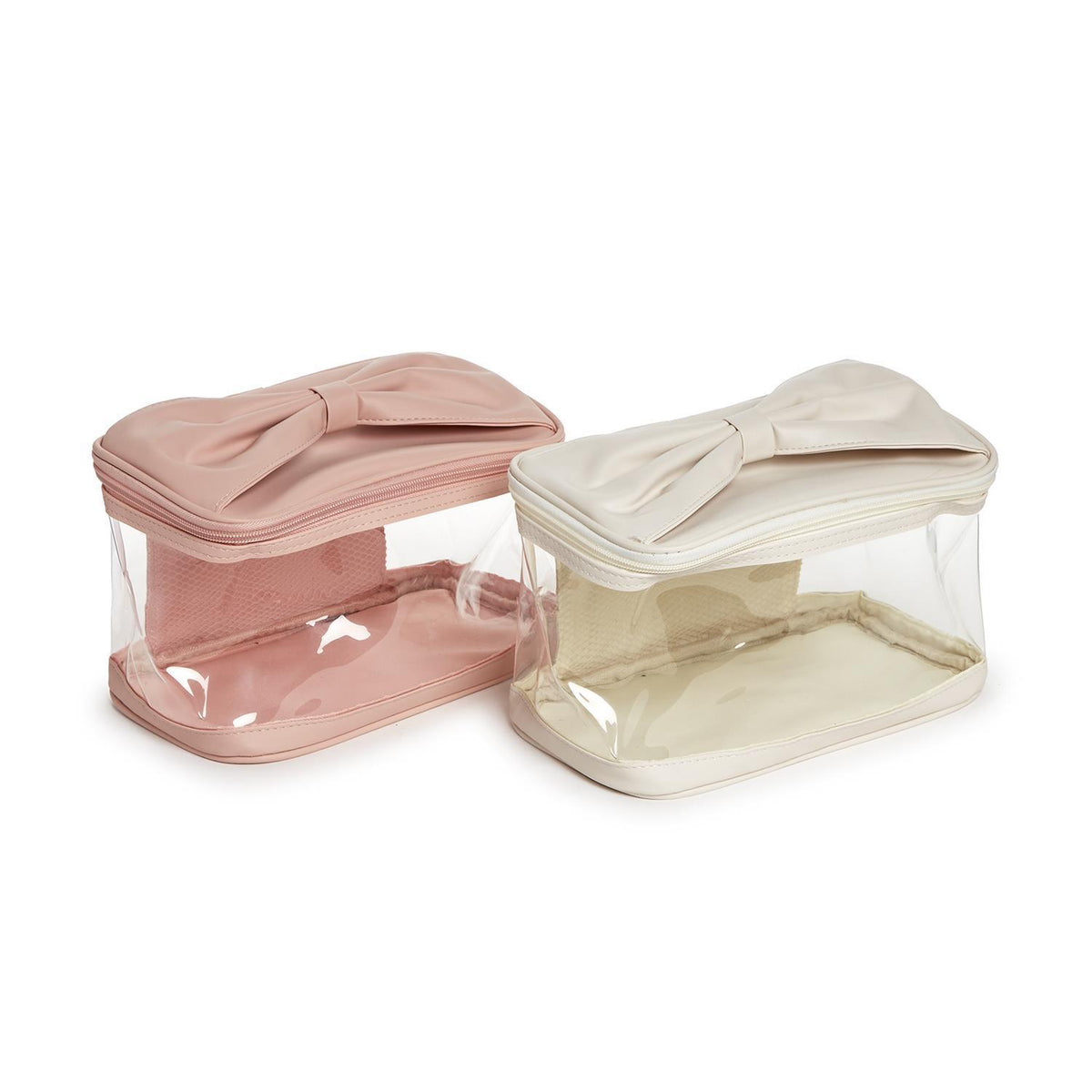 best clear travel toiletry bag womens Makeup Bag, TSA & Stadium-Approved, Ecru Away Case, Hudson+Bleecker Case This transparent case allows for easy visibility of your liquids and gels Aucuu 6 Pcs Clear Toiletry