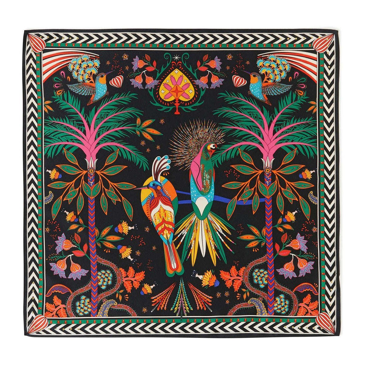 Magic India Mini Scarf Black