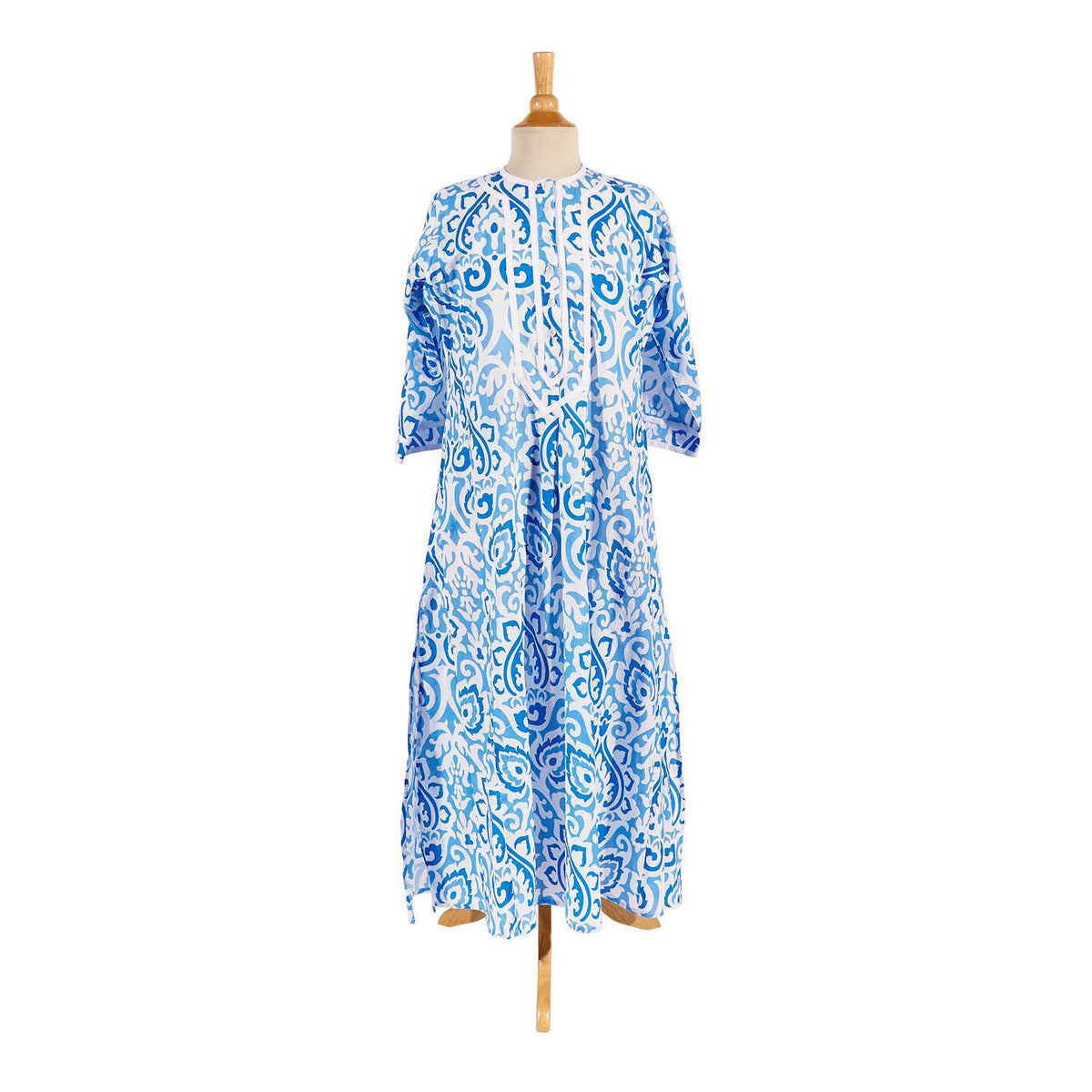Ikat Caftan Dress