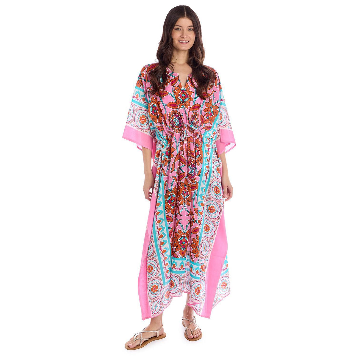 Wild Botanica Coral Caftan