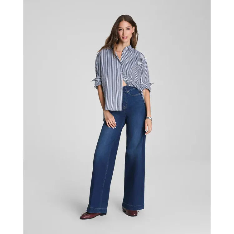 Petite SPANXshape™ EveryWear Wide Leg Jeans