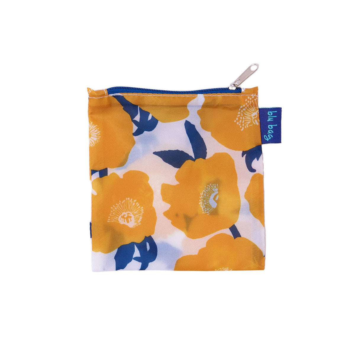 Poppies blu Bag Reusable Shopper Tote