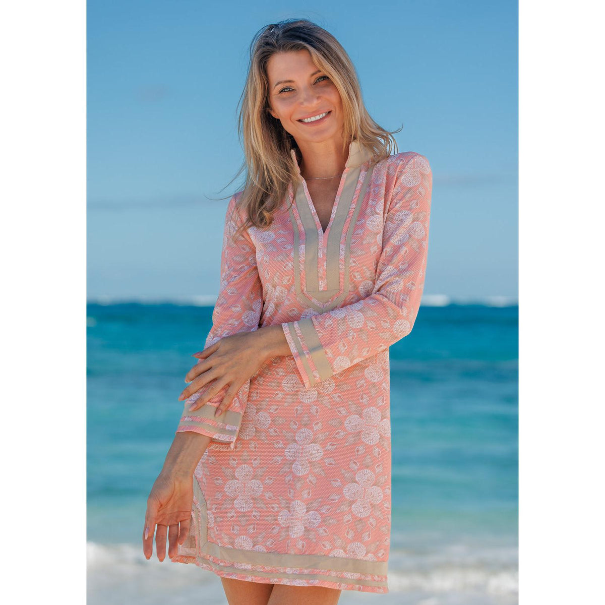 Pique Tunic Dress