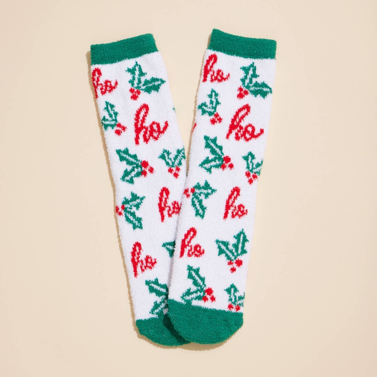 Christmas Fuzzy Socks Pack of 4