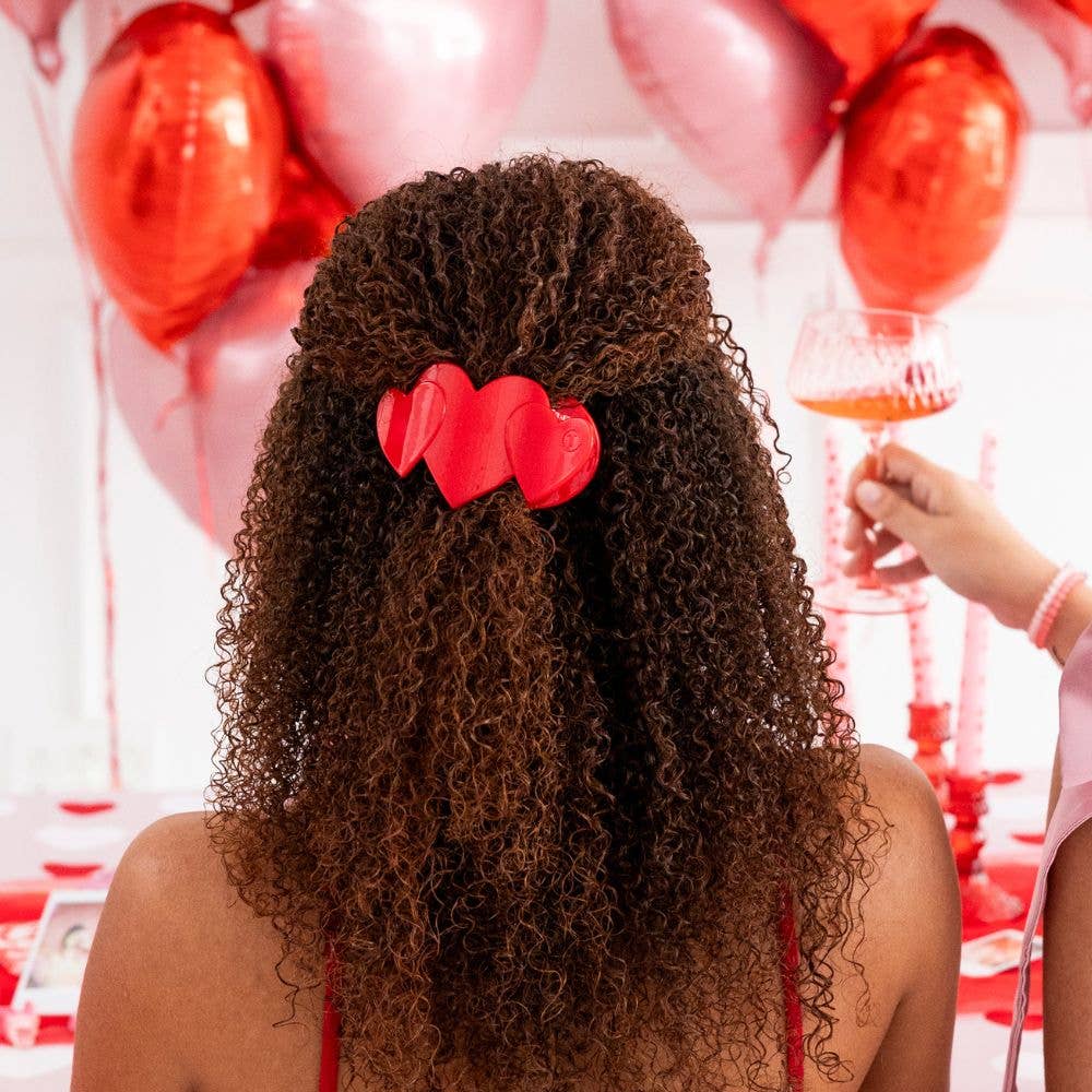 Heart to Heart Flat Hair Clip