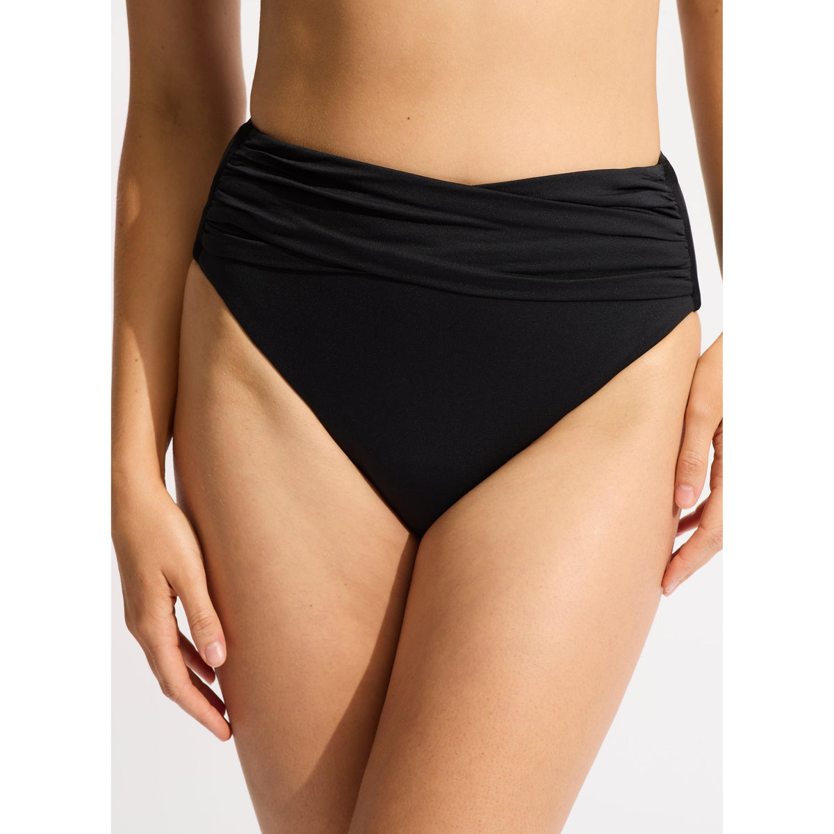 Seafolly Collective High Waist Wrap Front Bikini Bottom