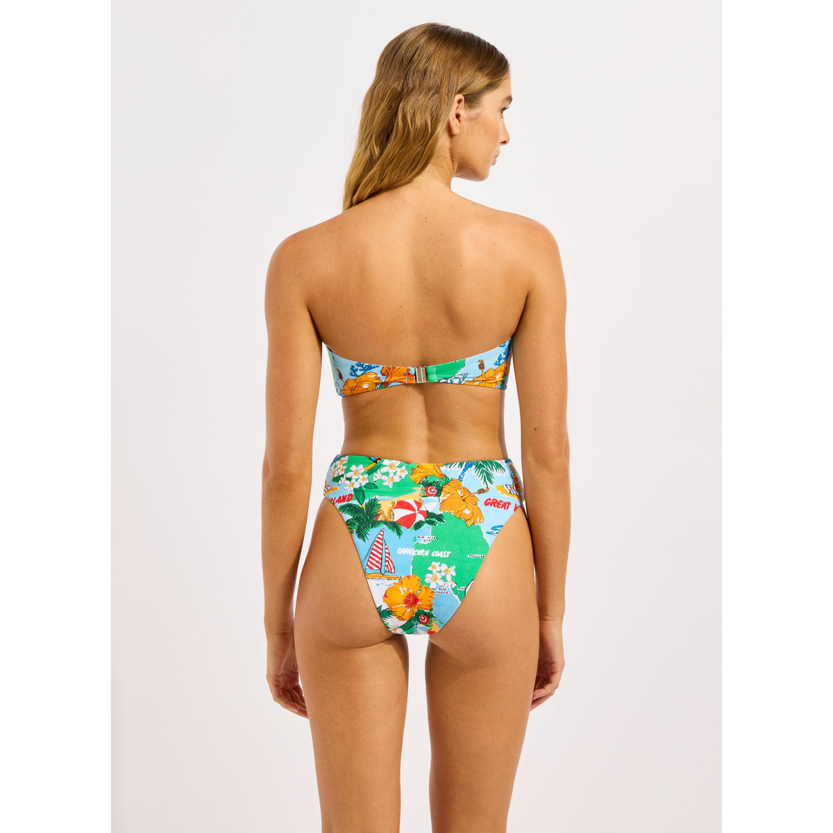 Viva Vacation High Rise Bikini Bottom