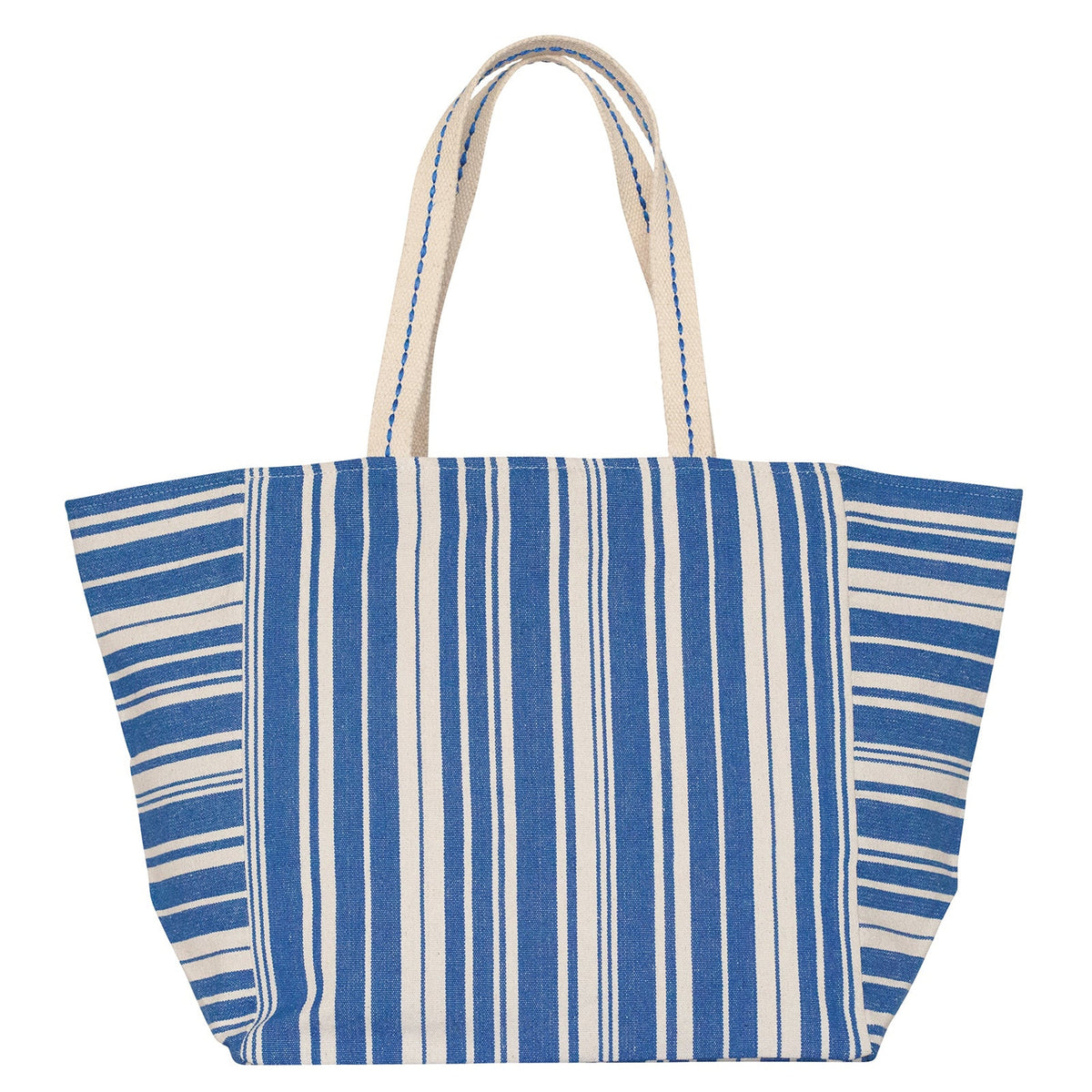 Woven Stripe Carryall Tote