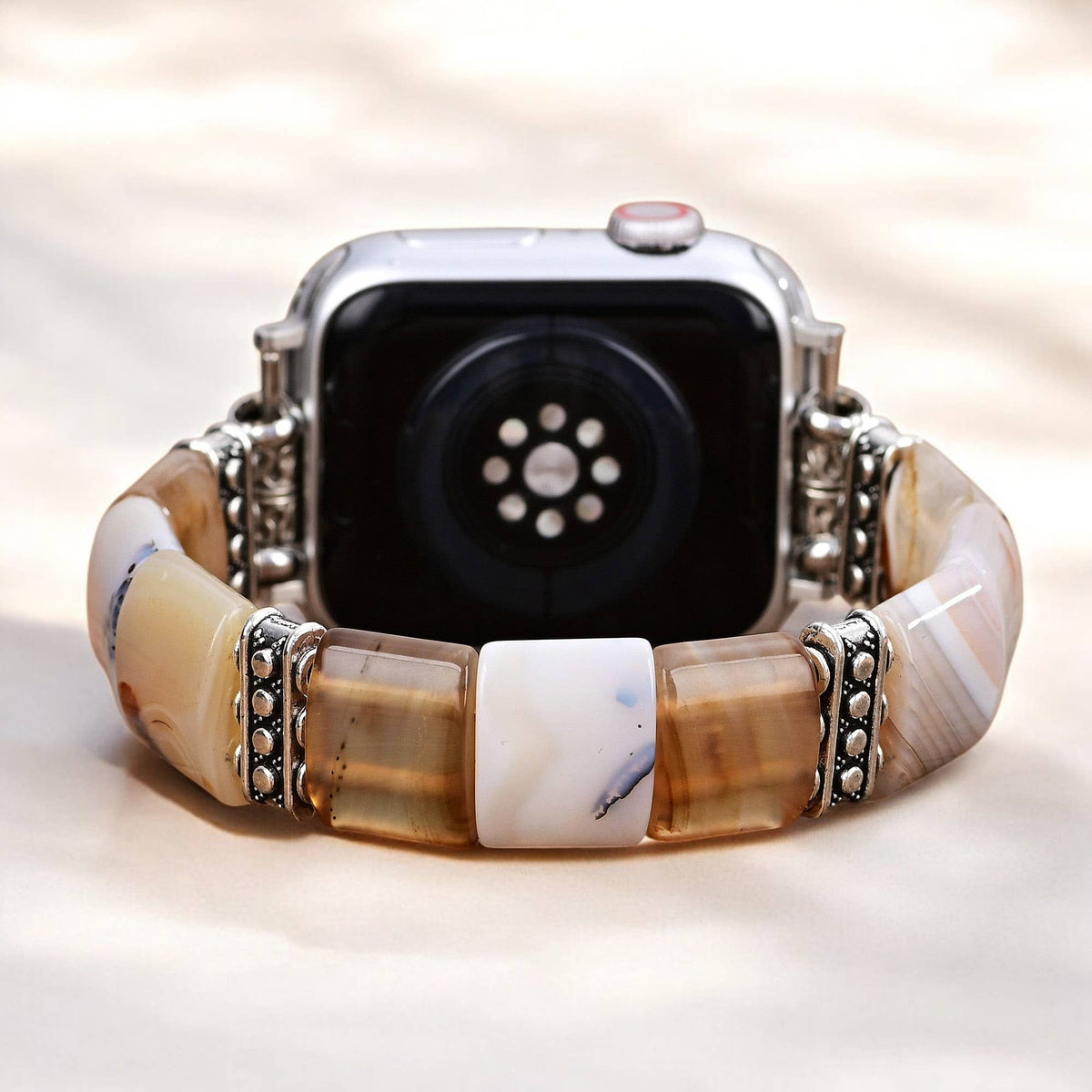 Sacred Sands Agate Stretch Apple Watch Strap
