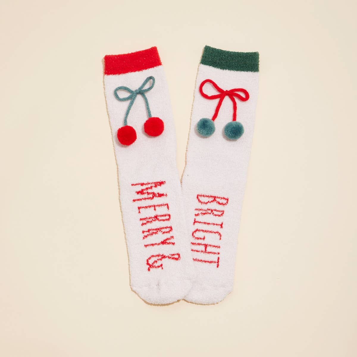 Christmas Fuzzy Socks Pack of 4