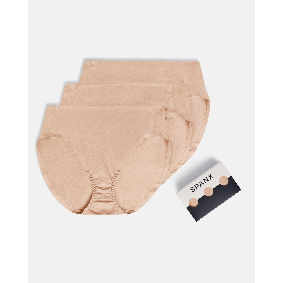 SPANXsmooth™ Fit-To-You Supima Hi-Leg Cotton Brief 3-Pack