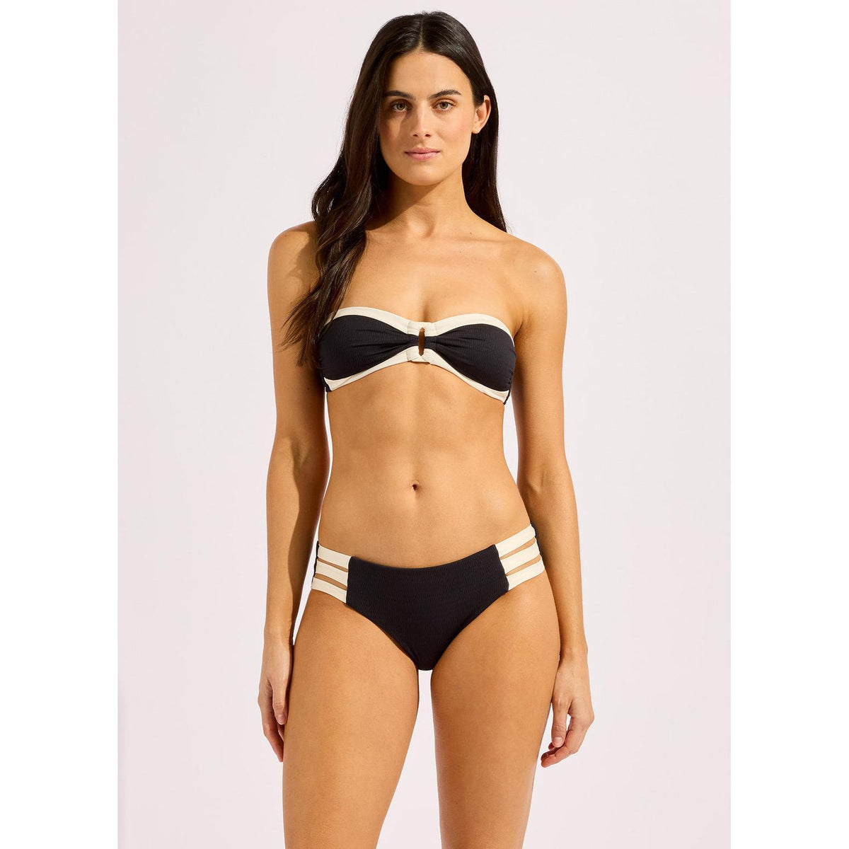 Bandwave Multi Strap Hipster Bikini Bottom