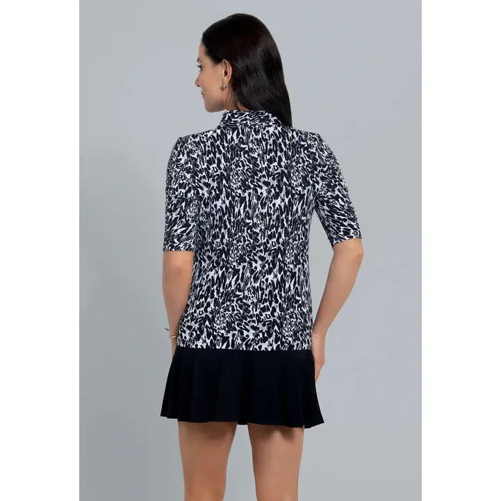 Karen Ruched Elbow Sleeve Top