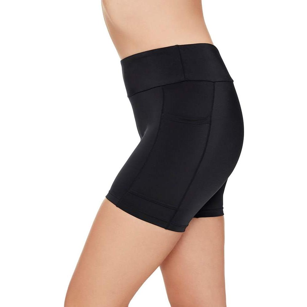 Tummy Control Swim Short with Pockets