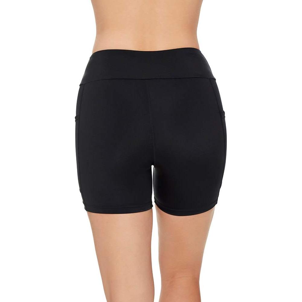 Tummy Control Swim Short with Pockets