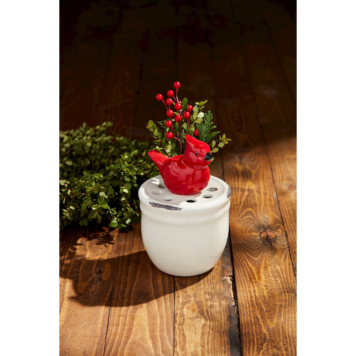 Cardinal Stem Vase