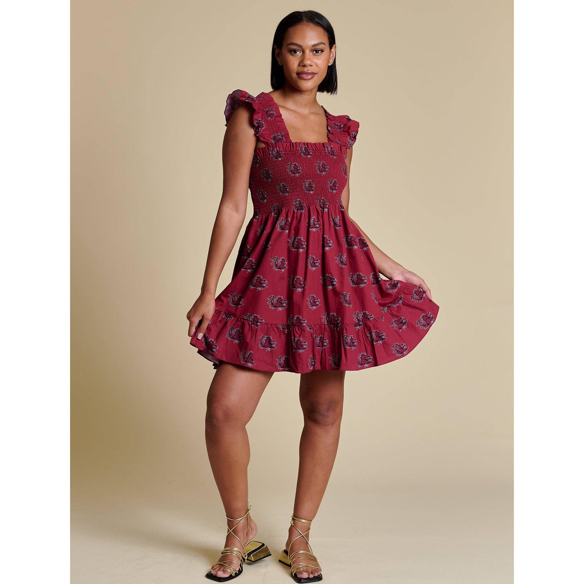 The Poplin Smocked Dress-South Carolina