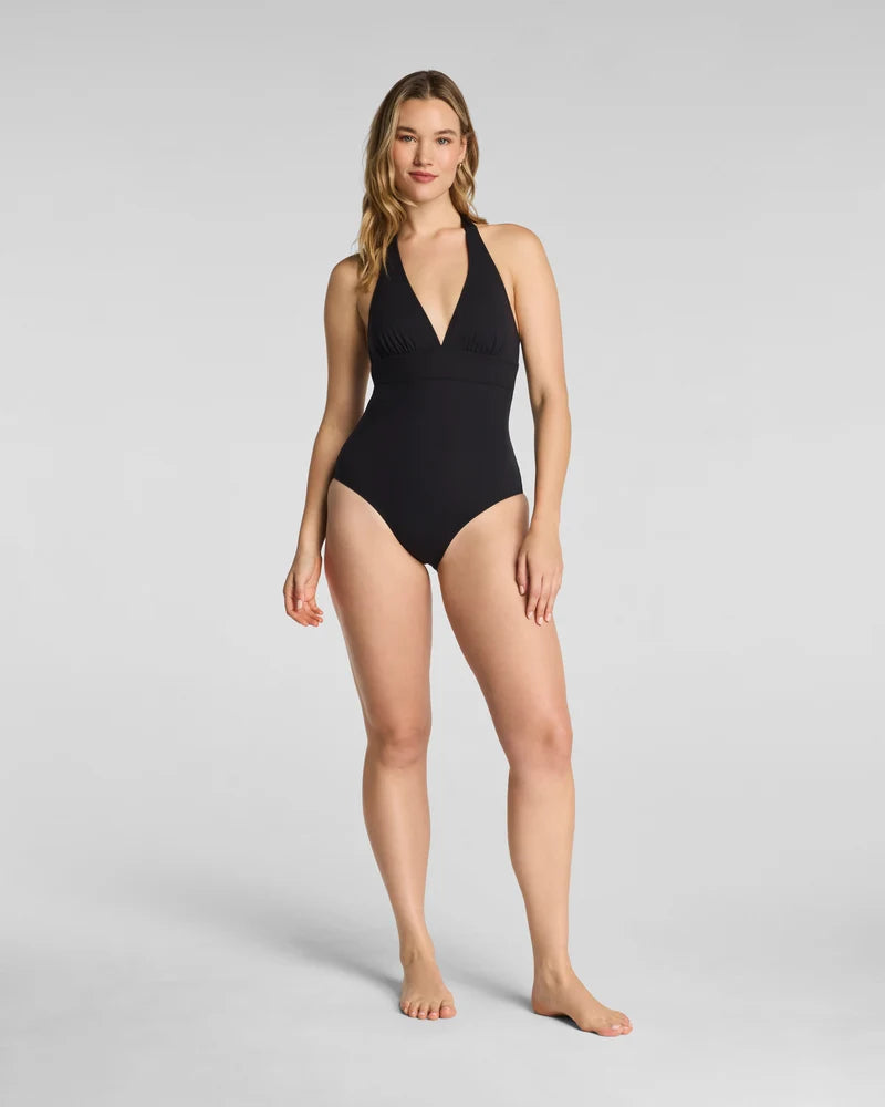 SPANXsculpt® Swim Halter One Piece