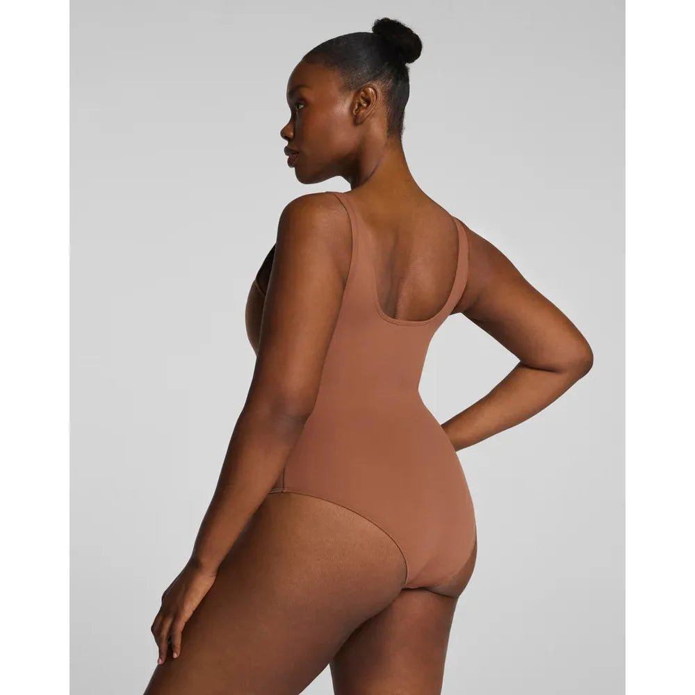 SPANXsculpt® Swim Square Neck One Piece