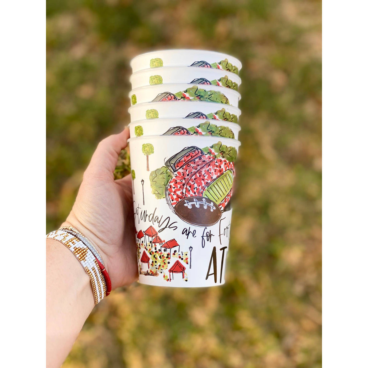 UGA Gameday Reusable Cups