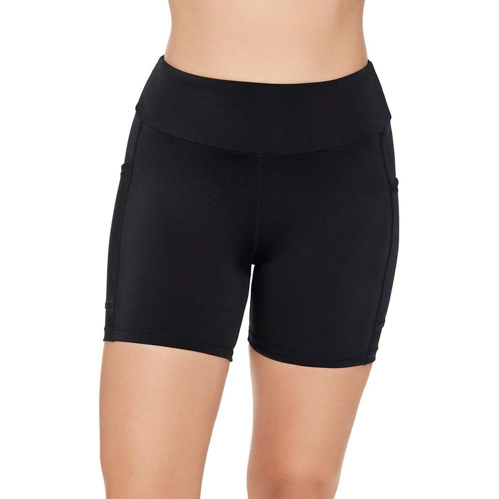 Tummy Control Swim Short with Pockets