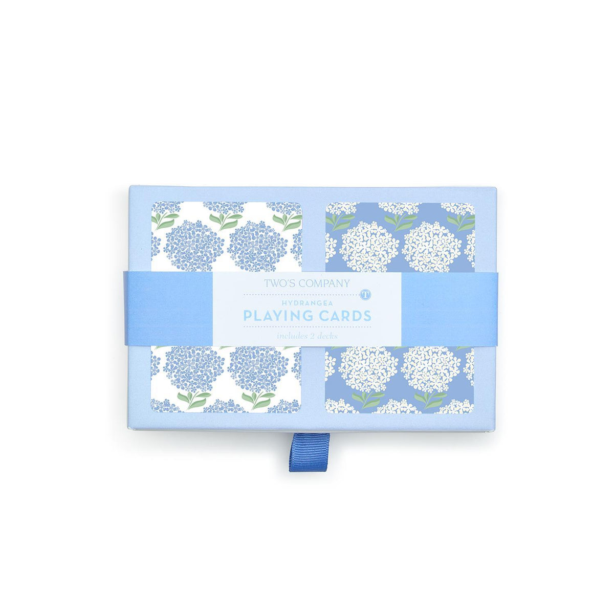 Hydrangea Double Deck Textured Playing Cards