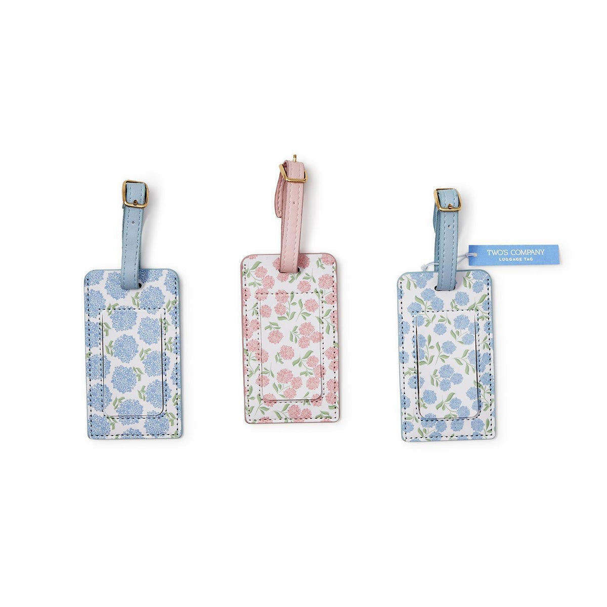 Hydrangea Luggage Tag