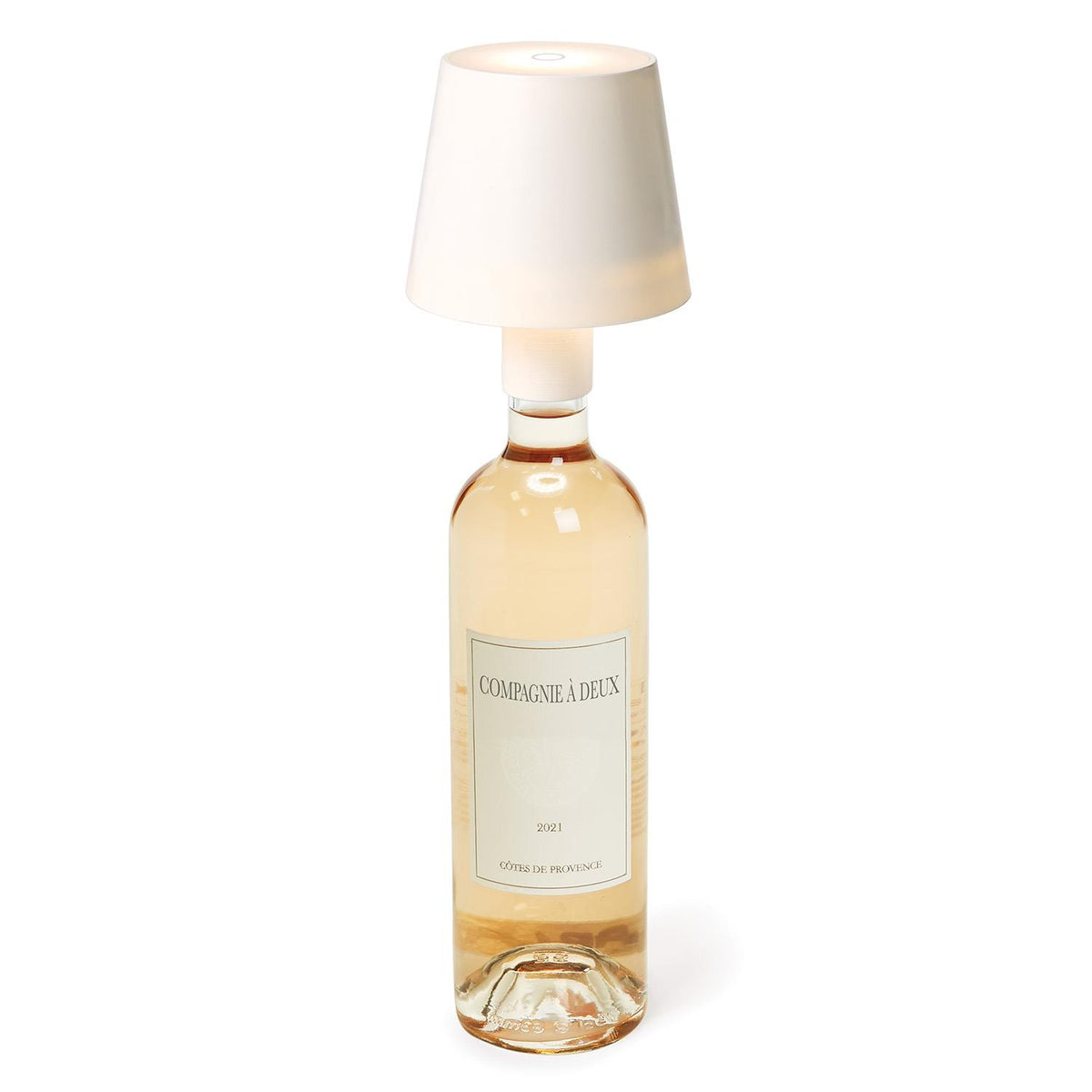 LED Cordless White Lampshade Bottle Stopper