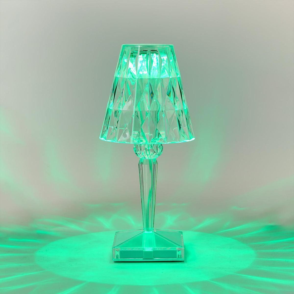 LED Cordless Color-Changing Crystal Table Lamp