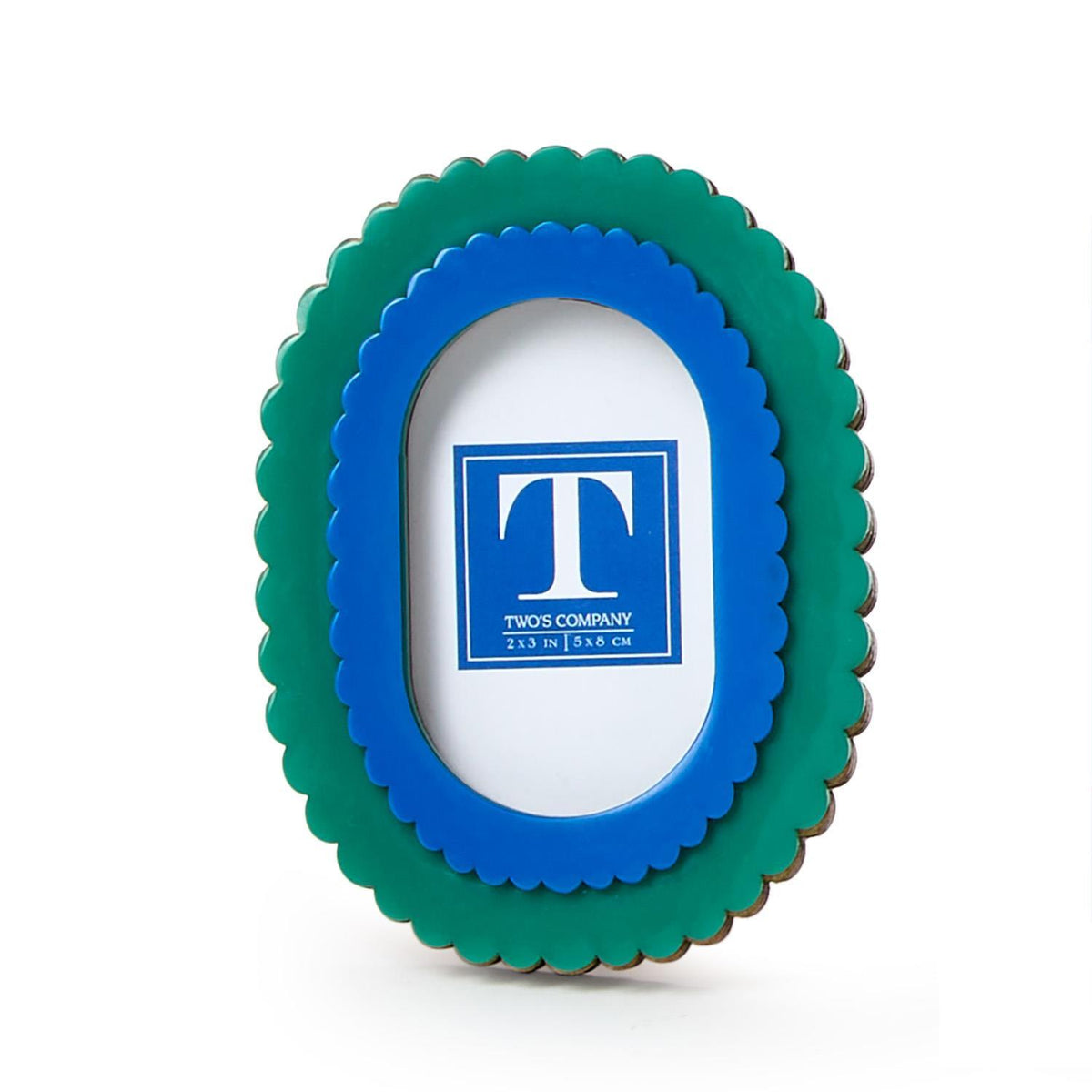 Double Scalloped Edge Photo Frame